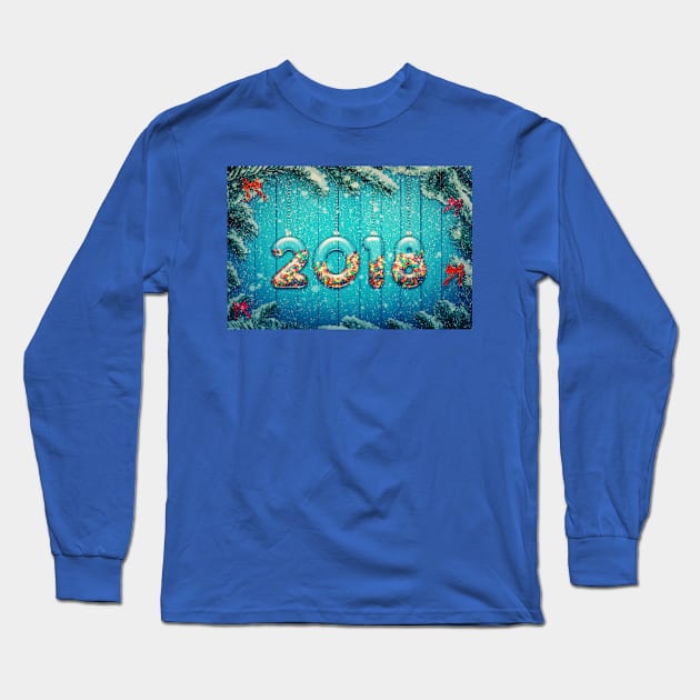 2018 Long Sleeve T-Shirt by psychoshadow